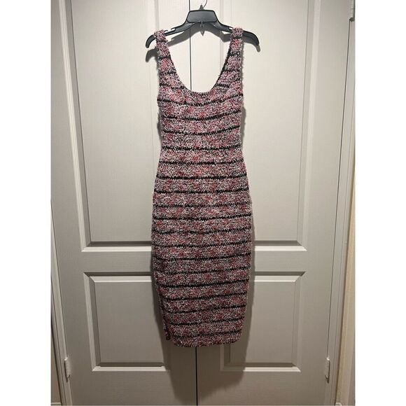 ELLIATT COLLECTIVE EURODANCE DRESS  knit midi dress size S NWT$350 - Picture 6 of 9